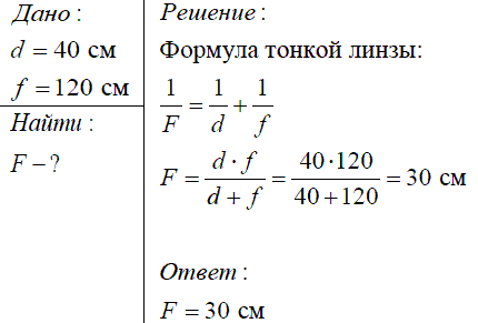 Действительное изображение пузырька с клеем получилось на расстоянии 42 см